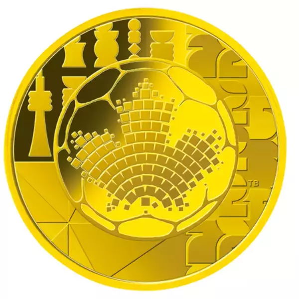 「「ＦＩＦＡワールドカップ２６」公式記念コイン」の画像