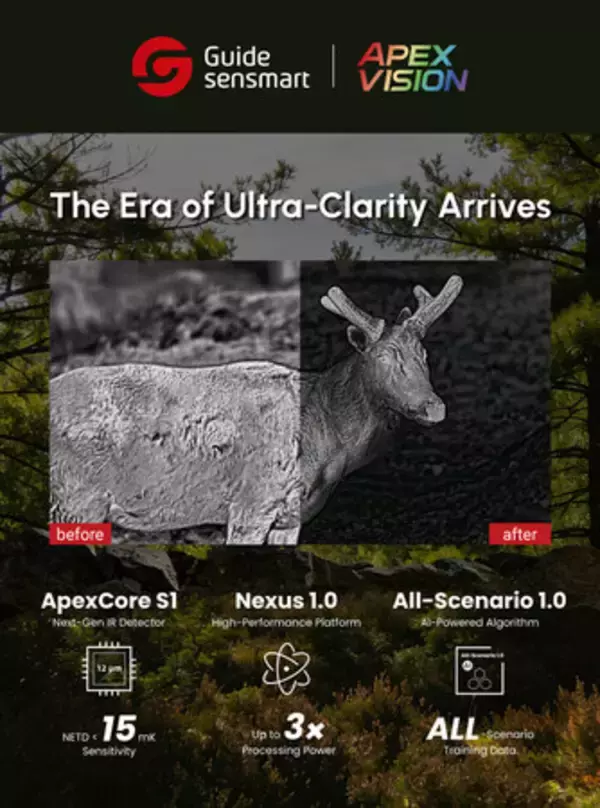 ApexVision、CES 2026で初披露：Guide Sensmartが熱画像技術における超高精細時代の到来を告げる