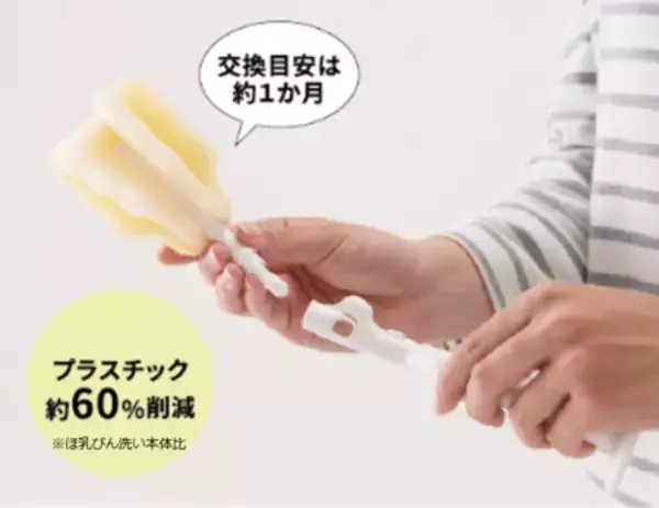「「＼広口ほ乳びんのための／取り替えができる 回転式ほ乳びん洗い」がアカチャンホンポにて販売開始！」の画像