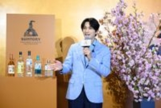 「サントリー大阪工場 スピリッツ・リキュール工房ツアー」オープニングセレモニーに町田啓太さんが登場