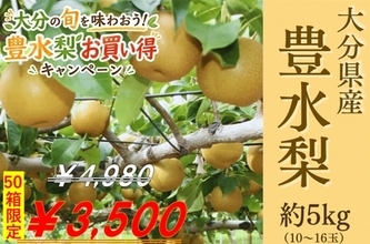 大分県産 豊水梨を50箱限定価格で販売 果汁たっぷりの秋の味覚をJAタウン｢まるっと完食おおいた｣からお届け