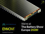 「ENNOVI、バッテリーショー・ヨーロッパでFPC機能を含むバッテリーセル接触システムを主要なセルフォーマットに対応して展示」の画像1