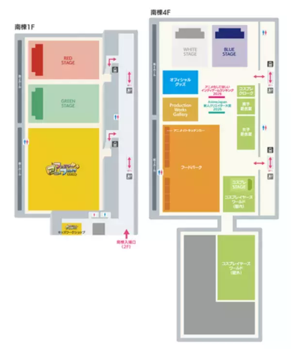 「過去最大規模のAnimeJapan 2026 事前準備で楽しさ倍増！　全出展ブースが一目で分かる！会場マップ解禁！」の画像