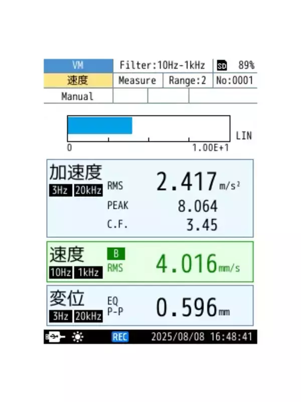 「振動測定による生産設備の管理や状態監視を可能にする「故障診断プログラム」VX-14Dを発売」の画像