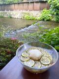 「京都の夏を感じるテラス席で香り立つ、さっぱりすだち蕎麦『三味洪庵』」の画像13