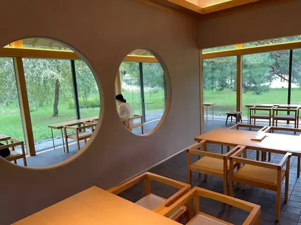 「【京都和菓子】京都御苑限定“福来どらやき”を緑豊かな老舗『笹屋伊織』のカフェで☆」の画像