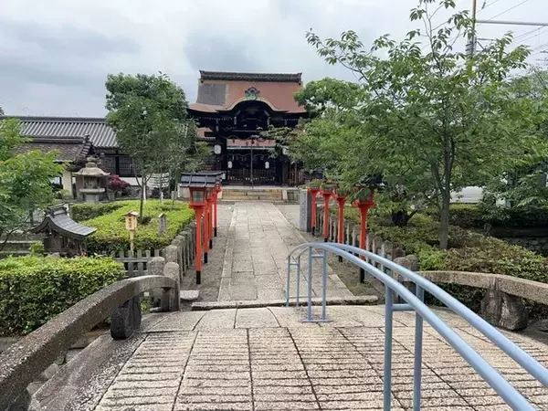 「【2023京都紫陽花】京都駅スグで見頃☆新幹線沿いにある源氏ゆかりの神社「六孫王神社」」の画像