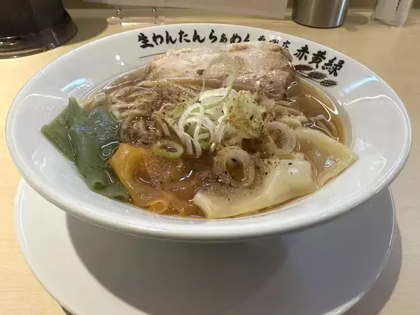 「京都 北山に大阪発人気ラーメン店の新ブランドがOPEN！「生わんたん らぁめん赤黄緑」」の画像