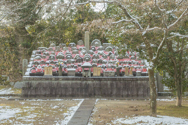 【雪の京都2024】深々と降る雪が心にしみる風景「真如堂」