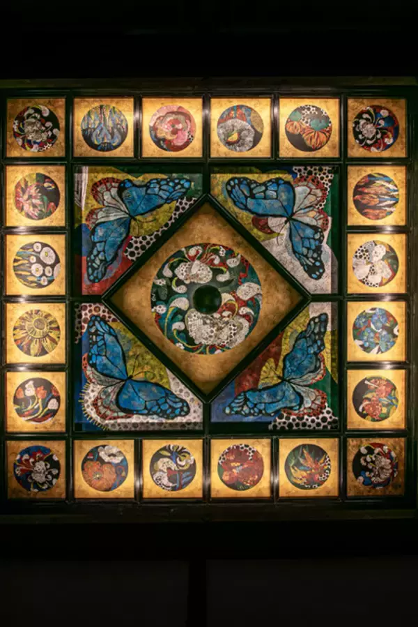 「”力強さと優しさを併せ持つ美”☆尊陽院の「いのりの天井画」公開【京都・本法寺塔頭】」の画像