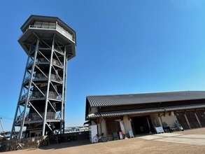 【京都チャリ活】CR休憩スポット！季節限定『栗ソフトクリーム』で一服「さくらであい館」