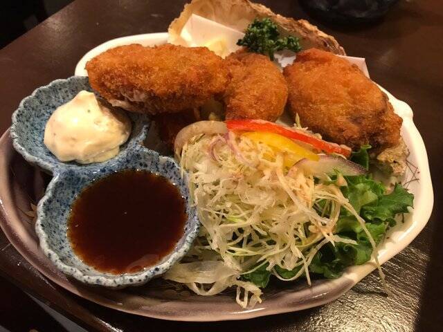 【京都ランチ】カキフライや海鮮丼激ウマ！若狭湾の幸をゆったり堪能「いけす料理卑弥呼」