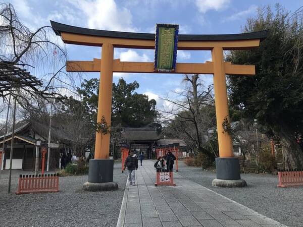 京都初詣 京都屈指の桜の名所 寒桜開花 拝殿復興間近 平野神社 21年1月3日 エキサイトニュース