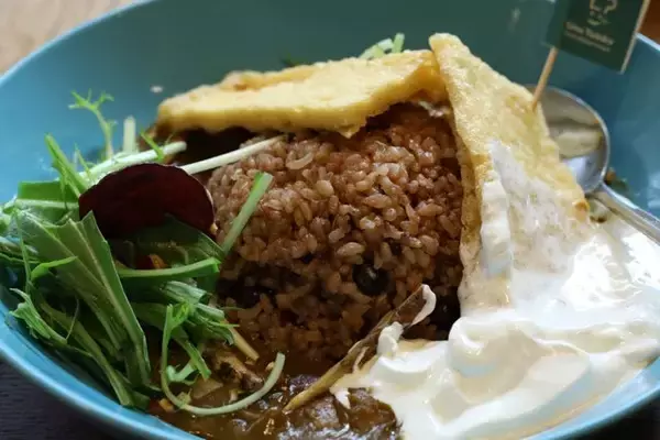 「【京都カフェ】豆乳パティシエが作る、めずら美味しいヘルシーカレーが魅力的♪一乗寺「むしやしない648471」」の画像