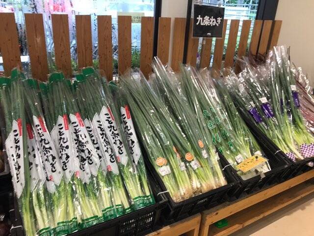 【京都市場】サウナ付日帰り温泉併設☆長雨に備え地産地消の旬野菜「じねんと市場」