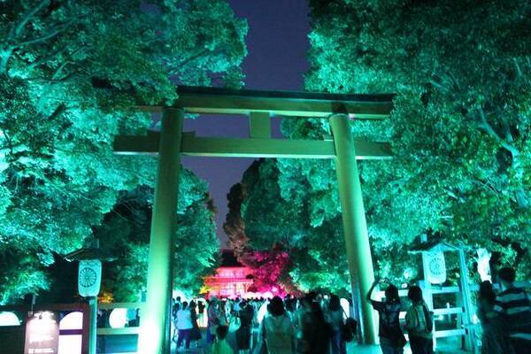 下鴨神社糺の森の光の祭 夏の風物詩 チームラボプロデュースの光の祭で幻想的な雰囲気を楽しもう 19年8月15日 エキサイトニュース
