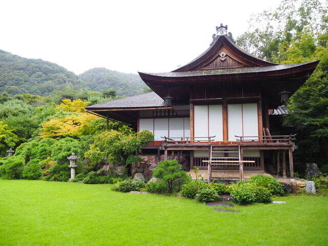 昭和の映画スター・大河内傳次郎の邸宅跡にお邪魔しよう！『大河内山荘庭園』