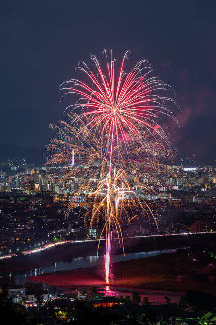 疫病退散を願い 嵐山で40数年ぶりに花火を打ち上げ 年9月2日 エキサイトニュース