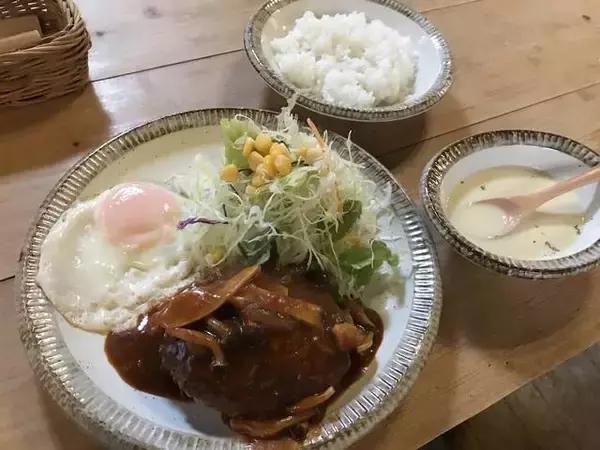 「【京都ランチめぐり】行列必至の『グリルはせがわ』姉妹店！名物ハンバーグと山小屋的温かいおもてなし☆「山の家はせがわ」」の画像