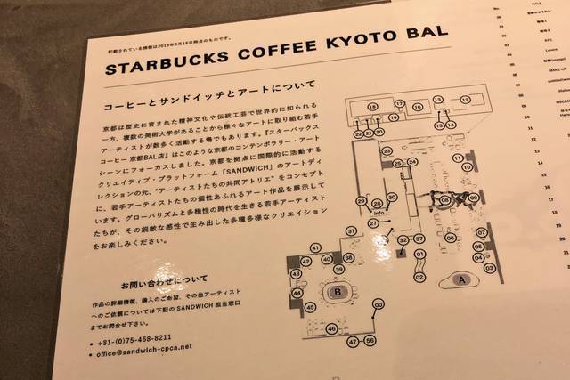 アトリエそのままスタバになった！？☆「スターバックスコーヒー京都BAL店」3/20オープン!!