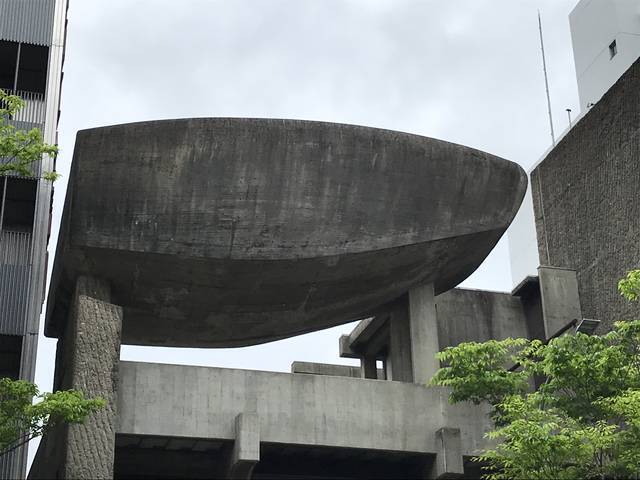 京都建物探訪 解体直前 圧倒的存在感の巨大オブジェ乗せた昭和の建物見納め 金光教旧烏丸教会 2019年4月26日 エキサイトニュース