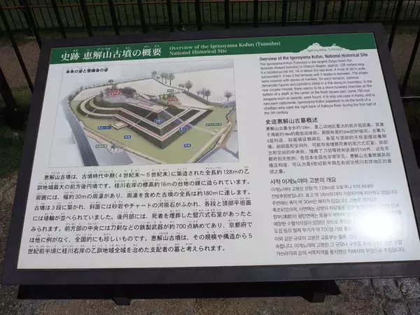 「大人になってから触れる歴史は前のめりで楽しめる！『恵解山古墳公園（いげのやまこふん)）』」の画像