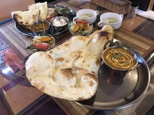 「味も空間もリアルインド！ ナマステタージマハル【長岡天神】」の画像