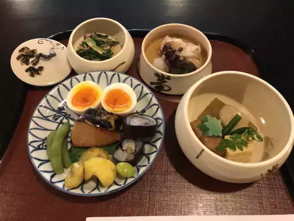 「【京都朝食めぐり】日本を代表する伝説の朝食『朝がゆ』☆ミシュラン三ツ星の京料理老舗「瓢亭」」の画像
