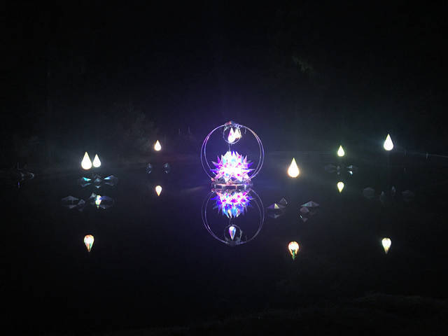 るり渓温泉のライトアップイベントがパワーアップ シナスタジアヒルズ 18年9月27日 エキサイトニュース 2 3