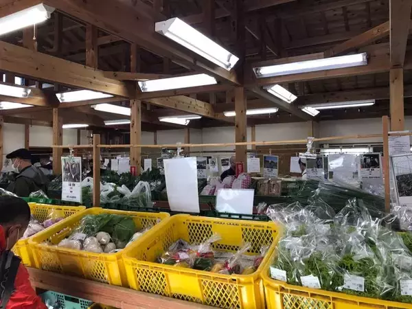 「【京都市場】料理人がこぞって買いに来る京野菜の名産地☆産直野菜がズラリ「里の駅大原」」の画像