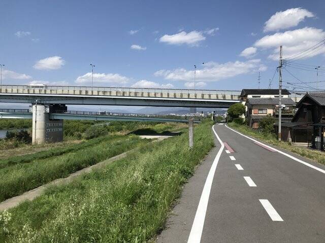 【京都ぶらり】桂川サイクルロードにある豊臣秀吉時代の水上交通要衝「魚市場遺跡」