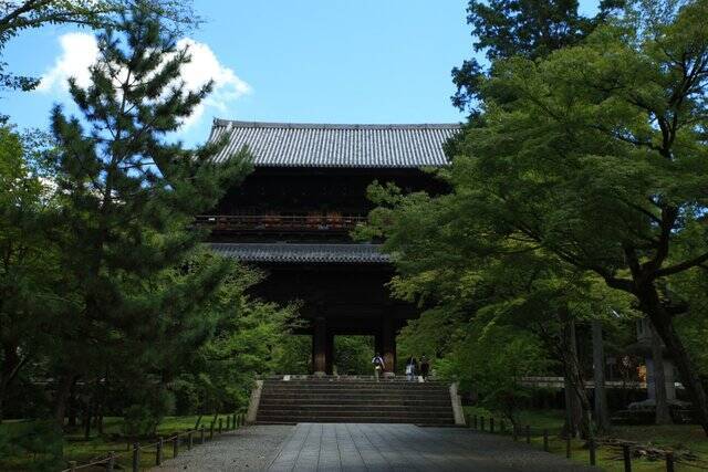 【南禅寺】古都の雅やかな夏の情景。穴場的な蓮池、壮大な三門と水路閣、青もみじ【京都花めぐり】