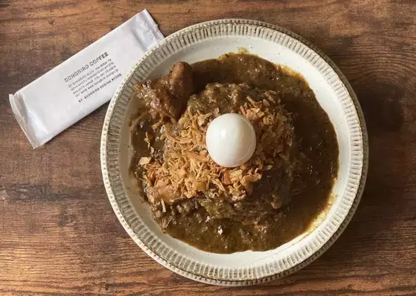 「【Uber Eats】おうちで再現！鳥の巣カレー『ソングバードコーヒー』」の画像