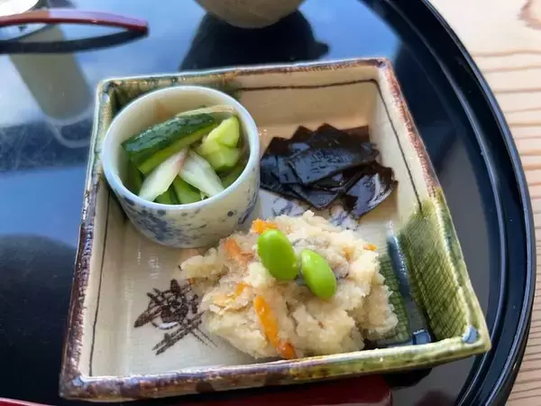 「【京都ランチ】老舗『半兵衛麩』生麩＆湯葉丼の絶景ロケーションカフェ「ふふふあん」」の画像