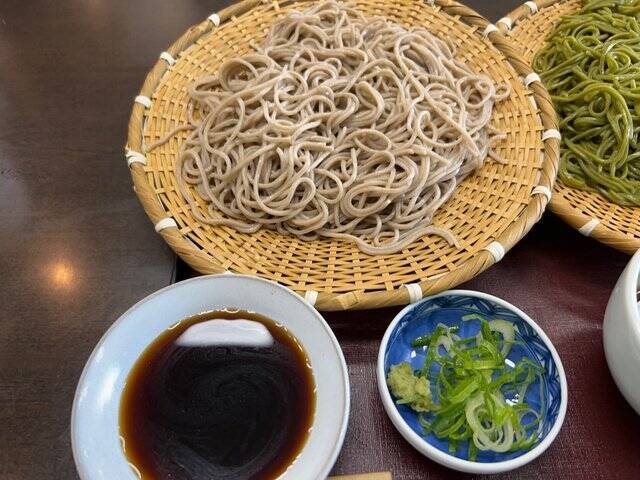 【京都ランチ】石臼挽き国産十割＆宇治抹茶の食べ比べ蕎麦は増量無料☆和食店「閑清居」