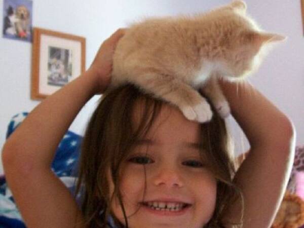 頭の上に猫を乗せてみたよ という人々の写真21枚 11年12月30日 エキサイトニュース