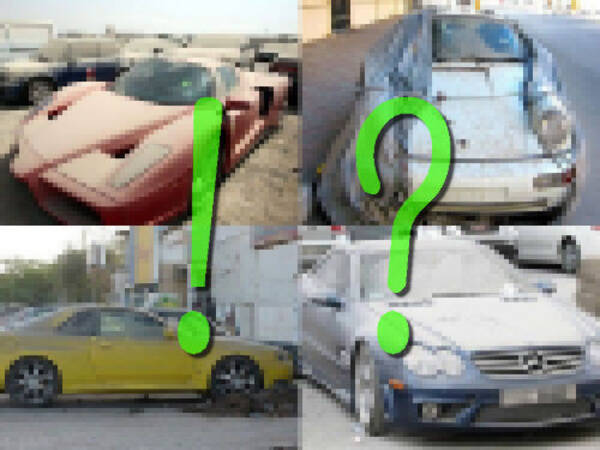 金持ちにもほどがある ドバイで無造作に乗り捨てられているスーパーカーの写真いろいろ 14年6月12日 エキサイトニュース
