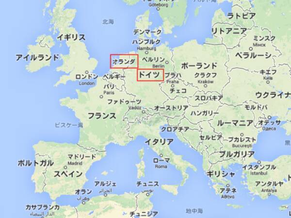 ジョークみたいな道だ 片側はオランダで もう片側はドイツというユニークな通りがこの写真 14年8月6日 エキサイトニュース