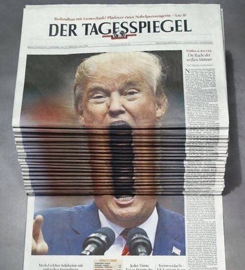 おい ドイツ人にもユーモアセンスがあるじゃないか 新聞の1面が人気を呼ぶ 17年5月15日 エキサイトニュース