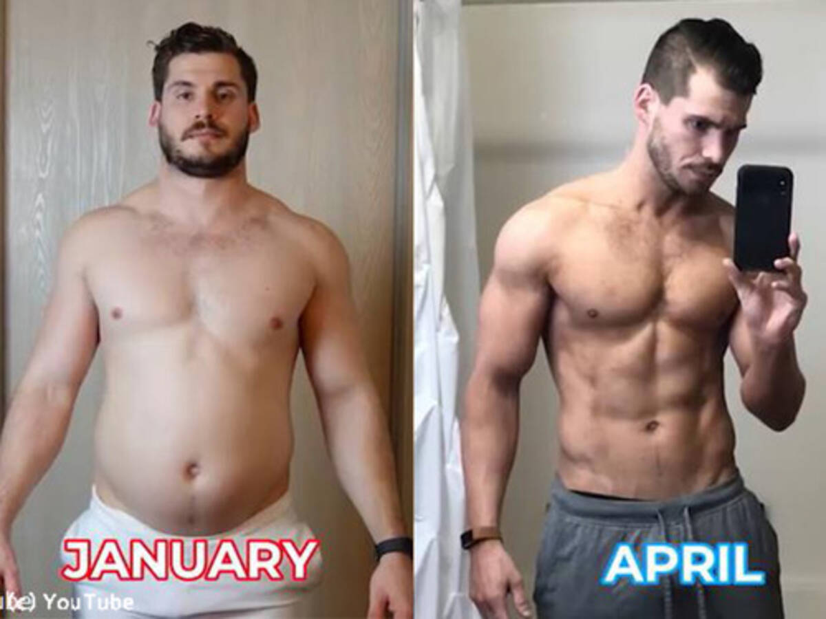 みるみる別人になっていく 肥満男性が3か月ダイエットでムキムキに変身していく 動画 18年5月30日 エキサイトニュース