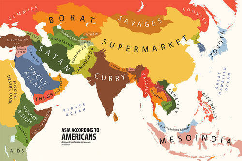 想像以上にひどかった アメリカ人のイメージする世界地図 18年10月14日 エキサイトニュース