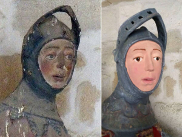 素人が修復して台無しになったスペインの聖ゲオルギオス像 めでたく原状回復する 2019年6月29日 エキサイトニュース