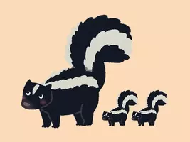 かわいいけど 怖い 野生のスカンクの親子に遭遇したサイクリスト 16年8月22日 エキサイトニュース