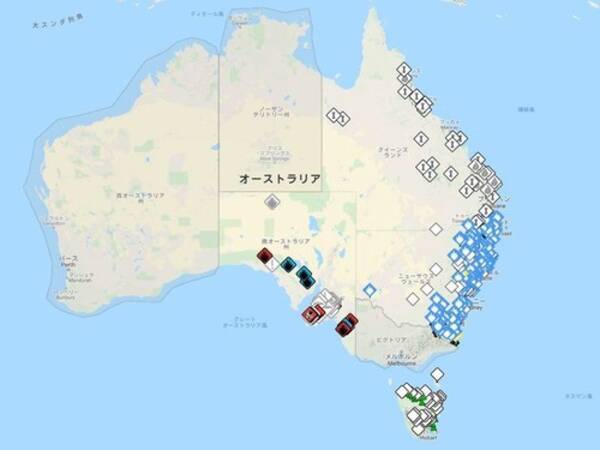 オーストラリアで史上最悪の森林火災 煙が覆う面積はヨーロッパ大陸に匹敵するほどに 年1月5日 エキサイトニュース