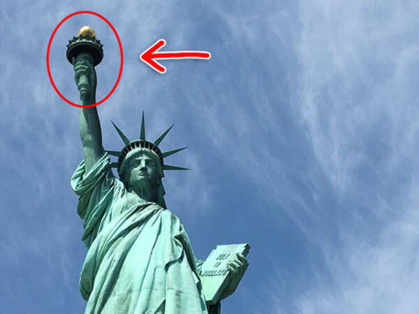 100年前は 自由の女神像 のトーチまで登れた 上から見下ろした珍しい写真 年9月26日 エキサイトニュース