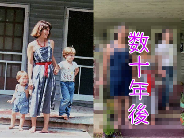 60歳の誕生日を迎えたアメリカのお母さん 息子たちと数十年の服装を完全再現 年10月3日 エキサイトニュース