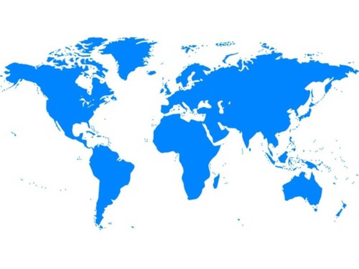 よく見る世界地図と地球儀の地図 重ねあわせるとこうなるのか 想像以上に違う面積の違い 21年9月3日 エキサイトニュース