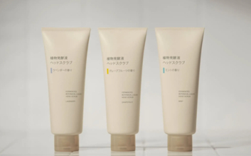 「無印良品」人気の植物発酵液シリーズに3種の香りのヘッドスクラブ新登場