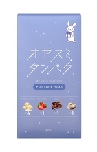 限定を含むフレーバー4種の「オヤスミタンパク」BOX 数量限定発売