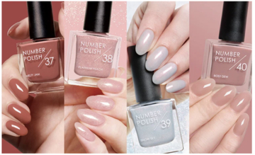オールインワンネイルブランド「ナンバーポリッシュ」から、華やかなウィンターカラーの新色4色が登場！